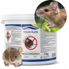 Repelent, plašič pre zvieratá - Myš Poison Rats Toxan vločky 3 kg silný DDD bromadiolon jedy (Myš Poison Rats Toxan vločky 3 kg silný DDD bromadiolon jedy)