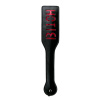 Easytoys Fetish Collection Black Leather Paddle - Bitch