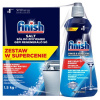 Finish Regeneračná soľ do strojov 1,5 kg + oplachovač strojov Finish Shine and Protect 400 ml