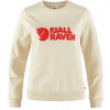Fjällräven Fjällräven Logo Sweater W, Veľkosť XS, Farba CHALK WHITE-FLAME ORANGE