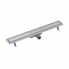 Cersanit Tako, lineárny odtokový žľab s obojstranným roštom 80cm, nerez, S907-010