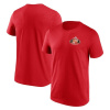 Team Small Crest pánske tričko Red Medium