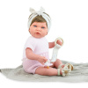 Bábika Reborn Ane Vichy Flower s dekou 45 cm Marina & Pau 3041