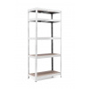 Policový regál Trestles RH 2000x900x400, nosnosť 1750 kg, 5 políc Farba: pozink, Typ police: drevená MDF 5,4 mm