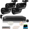 DAHUA IP monitorovacia sada 4 4Mpx dome kamier