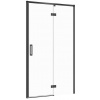 Cersanit LARGA Dvere do niky / Dvere pre sprch kút 120x195cm Čierna Číre s. Pravé S932-126 S932-126