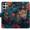iSaprio Flip puzdro Flower Jaguar 02 pre Samsung Galaxy S24 Ultra n24fj02-FLP2-S24u
