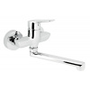 Novaservis Dřezová - umyvadlová baterie Metalia 54 s otočným ramínkem 100 mm chrom 54077,0