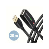 AXAGON ADR-220, USB 2.0 A-M - A-F aktivní prodlužovací / repeater kabel, 20m
