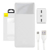 Powerbank Baseus Bipow 30000mAh, 15W (biela) PPBD050202