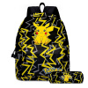 Bagito Detský batoh Pokémon Pikachu s peračníkom