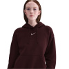 Nike Sportswear Phoenix Fleece Women's Over-Oversized Pullover Hoodie Burgundy Crush 10 (S)