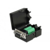 Delock 66265 VGA adaptér [1x D-SUB zásuvka 9-pólová - 1x zásuvka] čierna; 66265