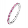 Brosway Trblietavý strieborný prsteň Fancy Passion Ruby FPR69