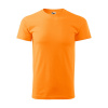 MALFINI Tričko Basic 129, krátký rukáv, pánské MAL-129A214 M Oranžová tangerine