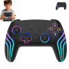 Bezdrôtový ovládač RGB pre Nintendo Switch / PC / Android – čierny