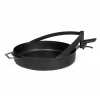 CookKing oceľový panvica - priemer 50 cm (pre grily Bandito & Montana X), čierny CK446002