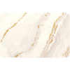 TENDANCE Predložka do kúpeľne Sofer Marble, 39x60 cm, zlatá/biela
