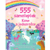 555 samolepiek Kone a jednorožce