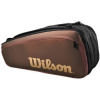 Wilson Športové tašky Pro Staff V14 Super Tour 9 Pack Hnedá