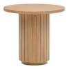 Okrúhly odkladací stolík z mangového dreva ø 60 cm Licia - Kave Home