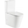 Mereo WC kombi, vyvýšené, vario odpad, kapotované, Smart Flush RIMLESS, keramické, vr. sed VSD92T1