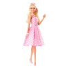 Mattel Filmová bábika Barbie Barbie v ružových kockovaných šatách