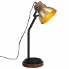 Stolová Lampa 25 W Starožitná Mosadzná 18X18X60 Cm E27