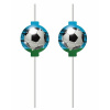 Procos Slamky papierové Futbal 4 ks