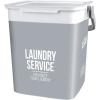 Kôš KIS Chic Laundry Bag, sivý, 23x25,5x25 cm, na prádlo a bielizeň