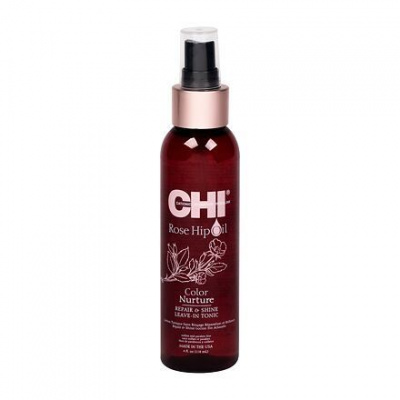 Farouk Systems CHI Rose Hip Oil Color Nurture obnovující sprej pro lesk barvených vlasů 118 ml pro ženy