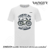 Tričko RANGER® - CLASSIC BICYCLE Biela 3XL