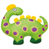 Dino saurus zelený 33x28 cm