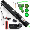 ULTRA SILNÝ LASER ZELENÝ 90000W LASEROVÝ UKAZOVATEĽ SO SADOU 4V1