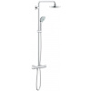 GROHE EUPHORIA SYSTEM 180 sprchový set 180 mm, s termostatickou batériou, hlavovou a ručnou sprchou, chróm, 27296001