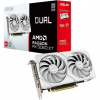 ASUS Radeon RX 9060 XT DUAL 16GB WHITE, RX 9060 XT, 16GB GDDR6, 2xDP, 1xHDMI 90YV0LG3-M0NA00