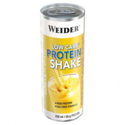 Weider Low Carb Protein Shake 250ml - vanilka