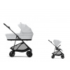 CYBEX Melio Carbon + Cot Set fog grey 2025
