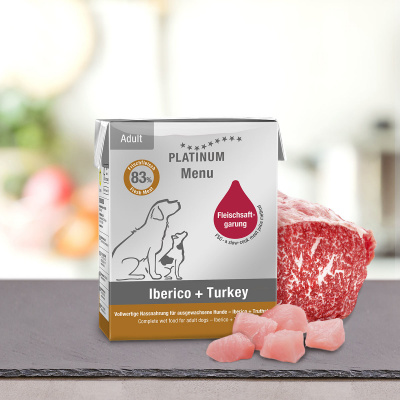 Platinum menu Iberico + Turkey - Iberico + morčacie mäso 375 g - 12 ks