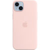 Apple iPhone 14 Plus Silicone Case with MagSafe - Chalk Pink MW523ZM-A
