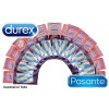 Nežný Durex balíček 42 ks + lubrikačný gél Pepino strawberry 95 ml - kondómy