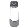 b.box Fľaša Sport na pitie 600 ml - graphite