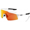 100% Speedcraft Sl - Soft Tact Off White - Hiper Red Multilayer Mirror Lens uni