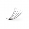Luxury Lashes 7D Riasy Premium sypané v hotovom vejáriku 1 000 Ks Zakrivenie umelých rias: CC, Dĺžka umelých rias: 10 mm, Hrúbka rias: 007
