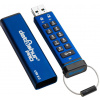 iStorage datAshur® PRO USB flash disk 16 GB modrá IS-FL-DA3-256-16 USB 3.2 Gen 1 (USB 3.0)