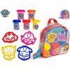 MIKRO - Paw Patrol sada tvarovacích hmot s vykrajovačmi 5farieb 5ks v batôžku 34991