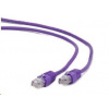 Gembird PP6-3M/V patch RJ45 , cat. 6, FTP, 3m, fialový