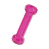 Hračka pes Kosť TPR POP STICK 15cm ružová Zolux