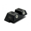 Tritiové oceľové hľadí 6,1 mm pre G42 / 43 Glock® – Čierna