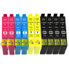 10x ATRAMENTY DO TLAČIARNE EPSON EXPRESSION HOME XP-215